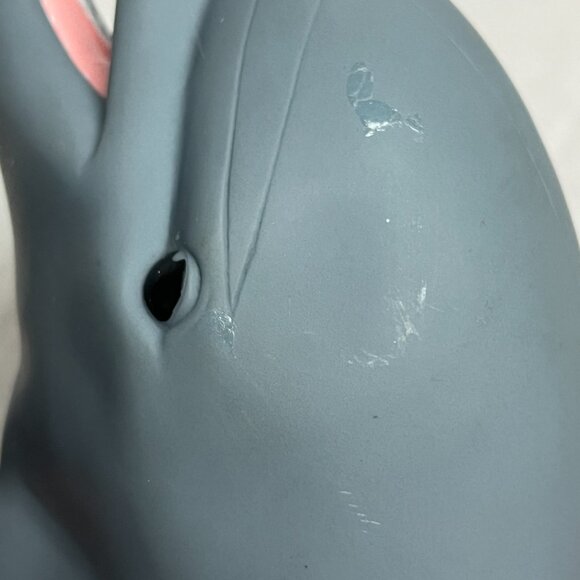Vintage Flipper Dolphin Hand Puppet Water Squirter Gray Bottlenose Plastic - Picture 5 of 8